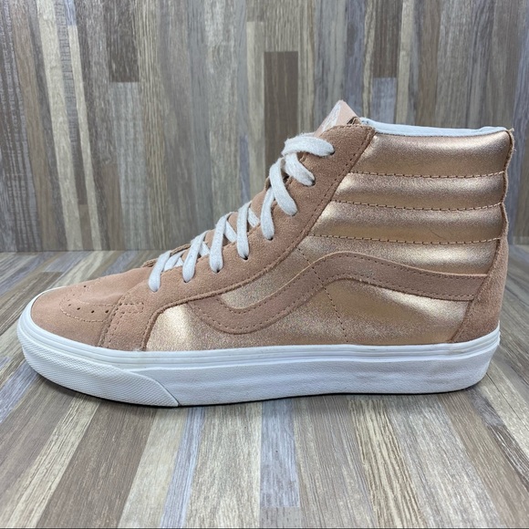 Vans Shoes - Vans Sk8 Hi Rose Gold